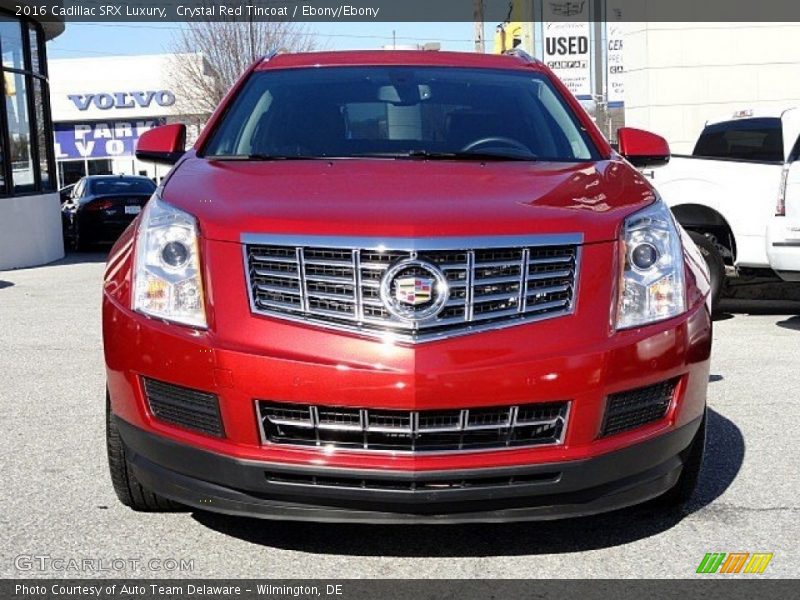 Crystal Red Tincoat / Ebony/Ebony 2016 Cadillac SRX Luxury