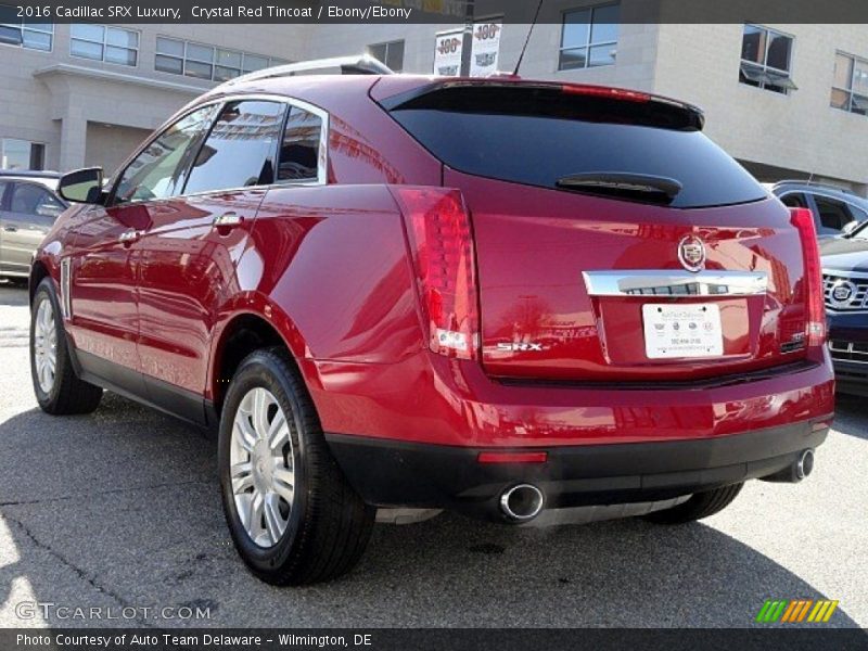 Crystal Red Tincoat / Ebony/Ebony 2016 Cadillac SRX Luxury