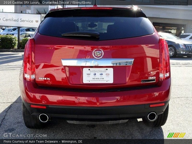Crystal Red Tincoat / Ebony/Ebony 2016 Cadillac SRX Luxury