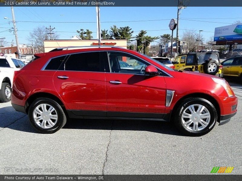 Crystal Red Tincoat / Ebony/Ebony 2016 Cadillac SRX Luxury