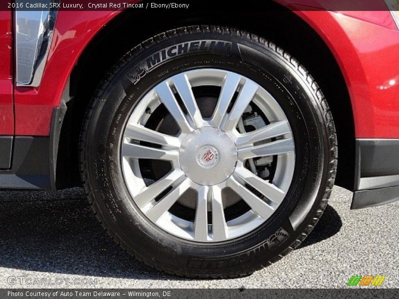 Crystal Red Tincoat / Ebony/Ebony 2016 Cadillac SRX Luxury