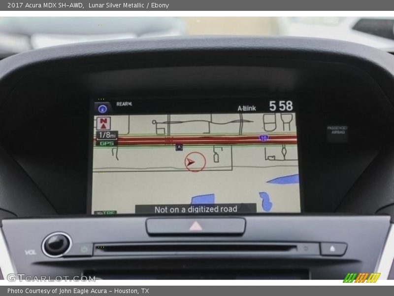 Navigation of 2017 MDX SH-AWD