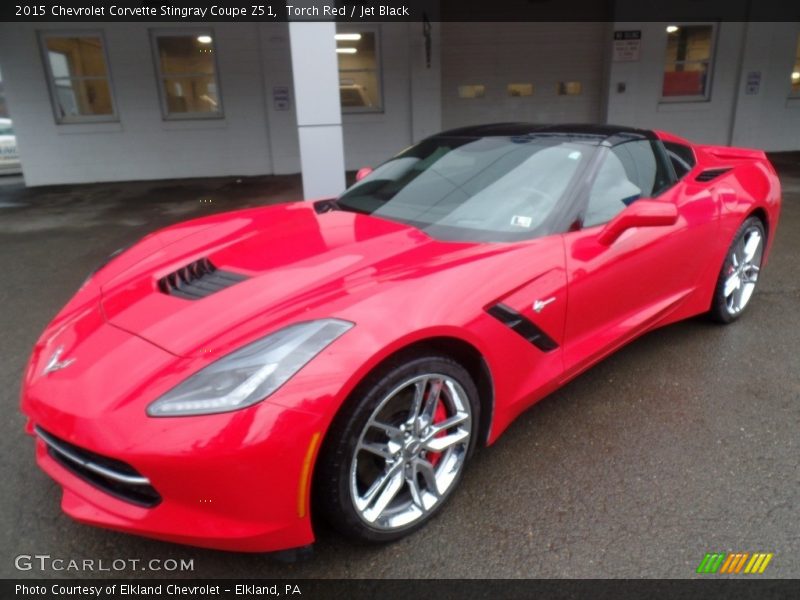 Torch Red / Jet Black 2015 Chevrolet Corvette Stingray Coupe Z51