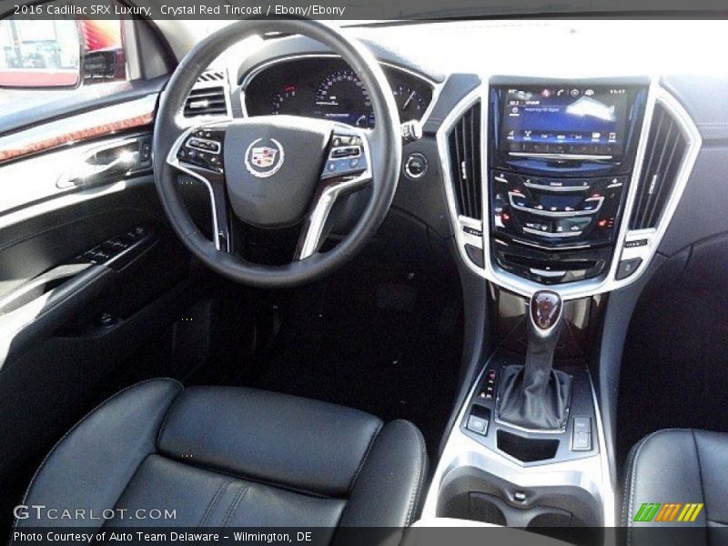 Crystal Red Tincoat / Ebony/Ebony 2016 Cadillac SRX Luxury