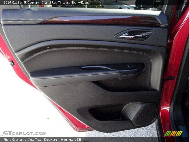 Crystal Red Tincoat / Ebony/Ebony 2016 Cadillac SRX Luxury