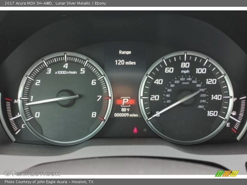  2017 MDX SH-AWD SH-AWD Gauges