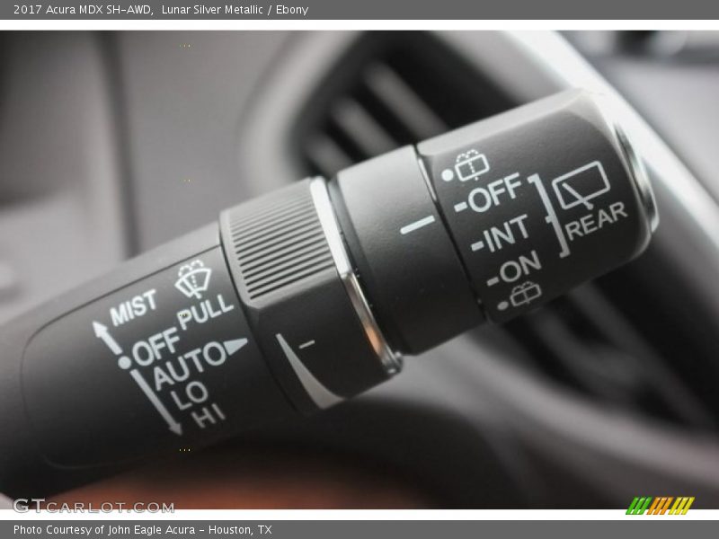 Controls of 2017 MDX SH-AWD