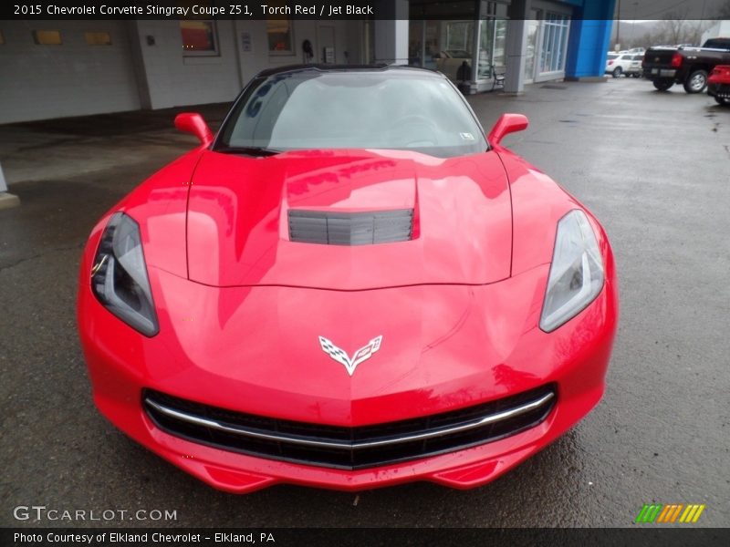 Torch Red / Jet Black 2015 Chevrolet Corvette Stingray Coupe Z51