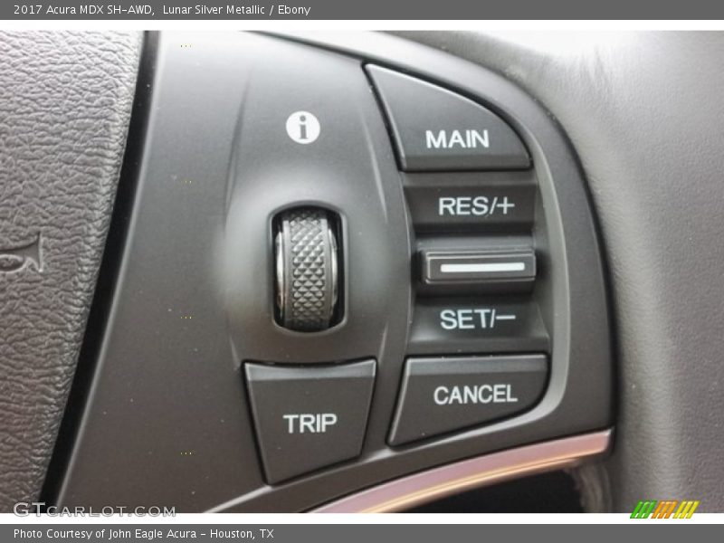 Controls of 2017 MDX SH-AWD