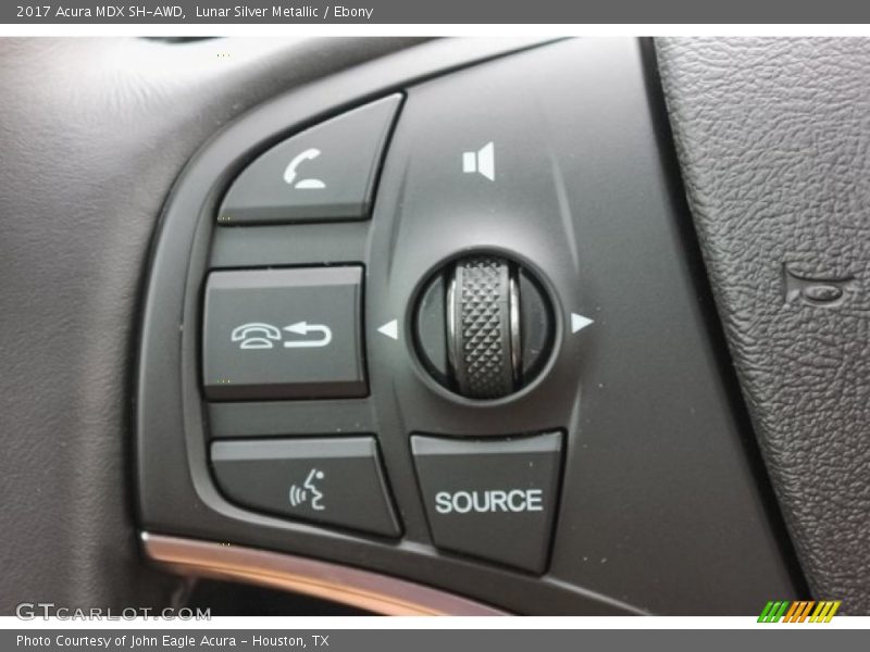 Controls of 2017 MDX SH-AWD