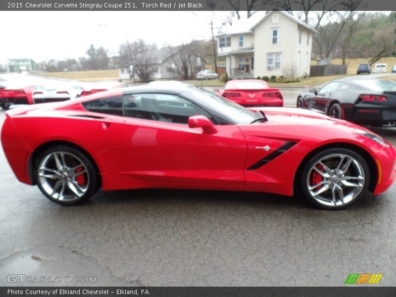 Torch Red / Jet Black 2015 Chevrolet Corvette Stingray Coupe Z51