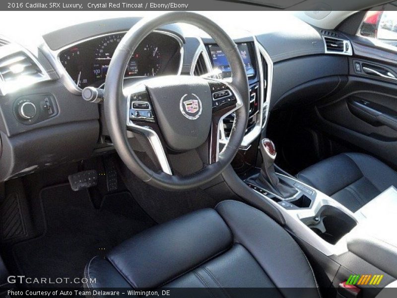 Crystal Red Tincoat / Ebony/Ebony 2016 Cadillac SRX Luxury