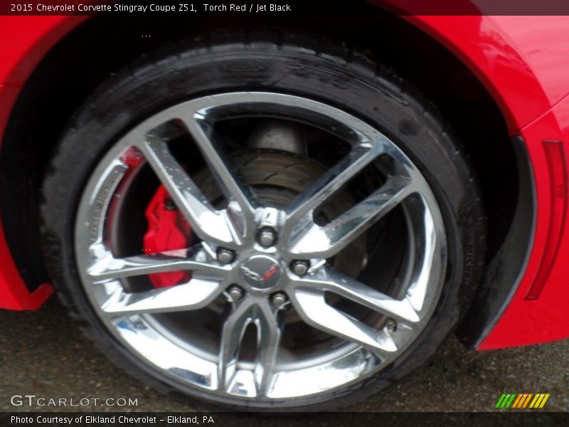 Torch Red / Jet Black 2015 Chevrolet Corvette Stingray Coupe Z51
