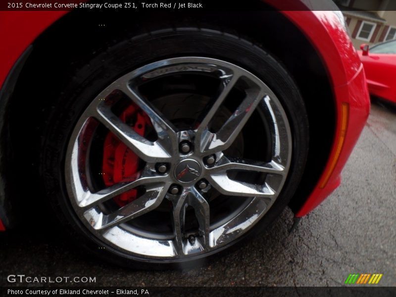 Torch Red / Jet Black 2015 Chevrolet Corvette Stingray Coupe Z51
