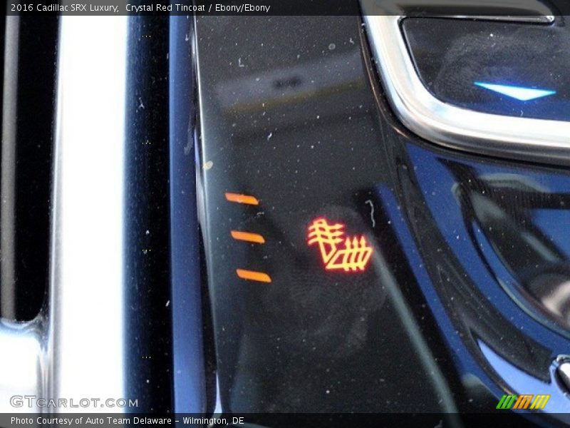 Crystal Red Tincoat / Ebony/Ebony 2016 Cadillac SRX Luxury