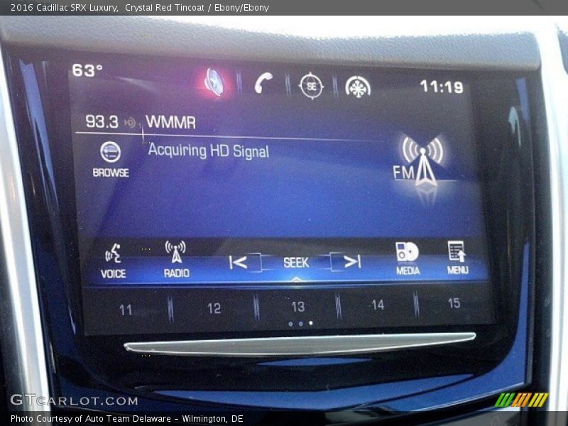 Crystal Red Tincoat / Ebony/Ebony 2016 Cadillac SRX Luxury