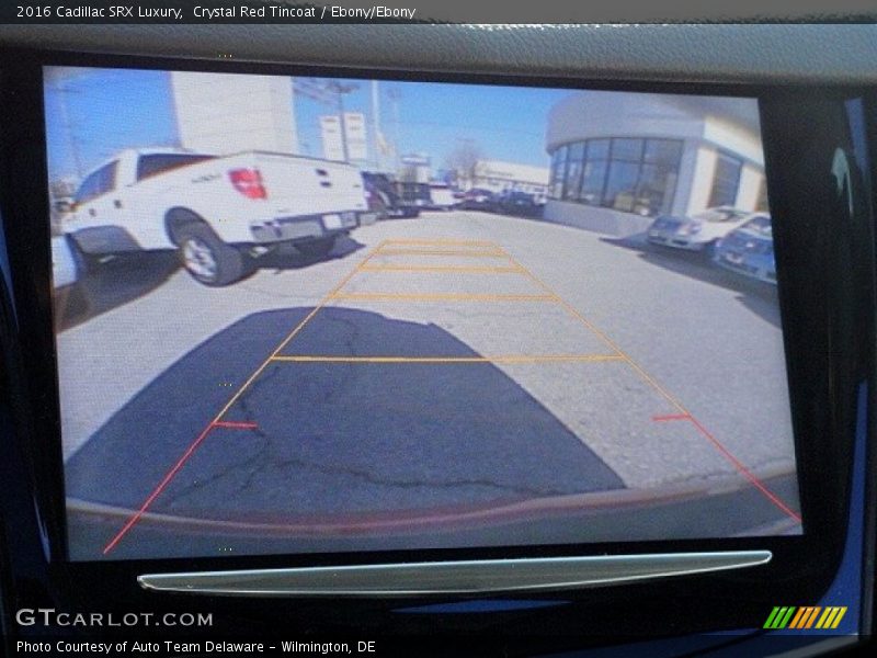 Crystal Red Tincoat / Ebony/Ebony 2016 Cadillac SRX Luxury