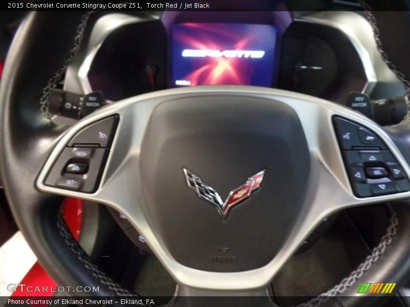 Torch Red / Jet Black 2015 Chevrolet Corvette Stingray Coupe Z51