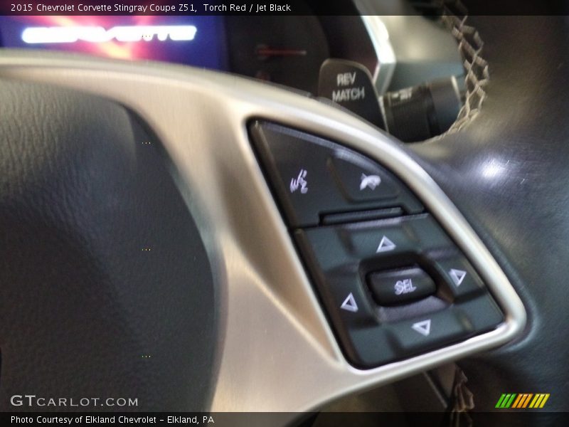 Torch Red / Jet Black 2015 Chevrolet Corvette Stingray Coupe Z51