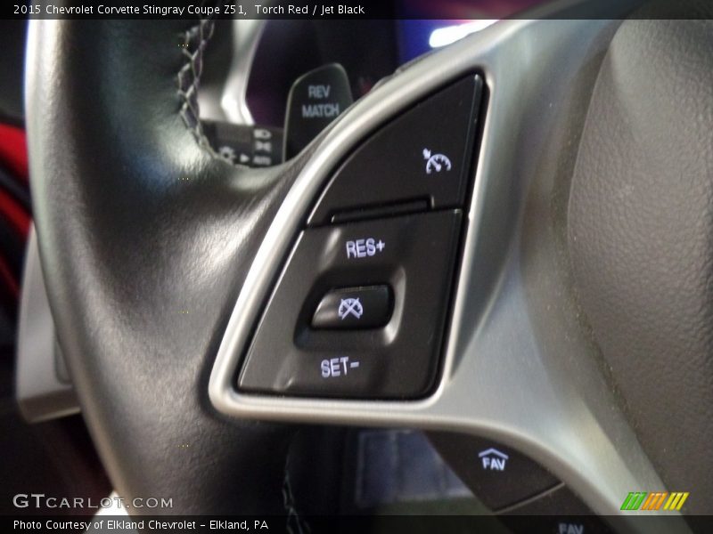 Torch Red / Jet Black 2015 Chevrolet Corvette Stingray Coupe Z51