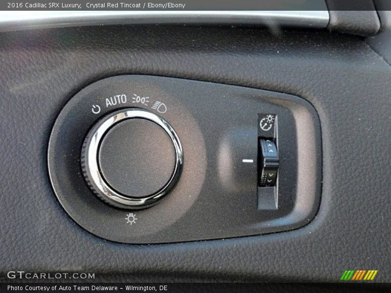 Crystal Red Tincoat / Ebony/Ebony 2016 Cadillac SRX Luxury