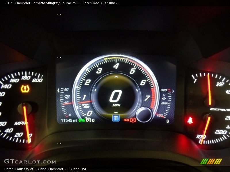 Torch Red / Jet Black 2015 Chevrolet Corvette Stingray Coupe Z51