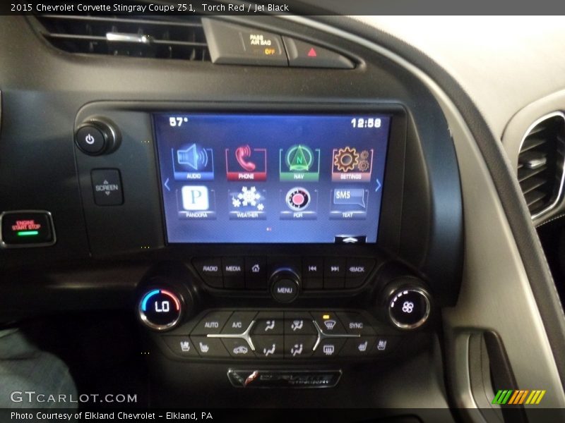 Torch Red / Jet Black 2015 Chevrolet Corvette Stingray Coupe Z51