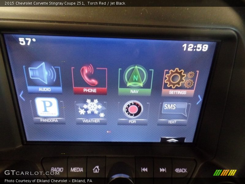 Torch Red / Jet Black 2015 Chevrolet Corvette Stingray Coupe Z51