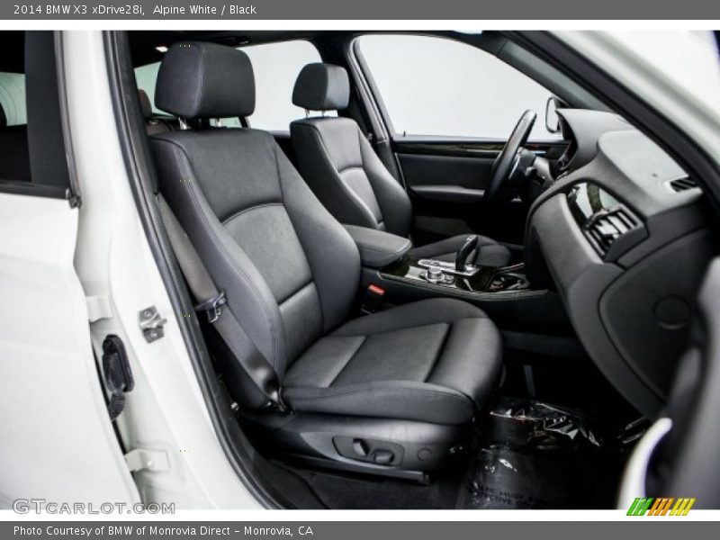 Alpine White / Black 2014 BMW X3 xDrive28i