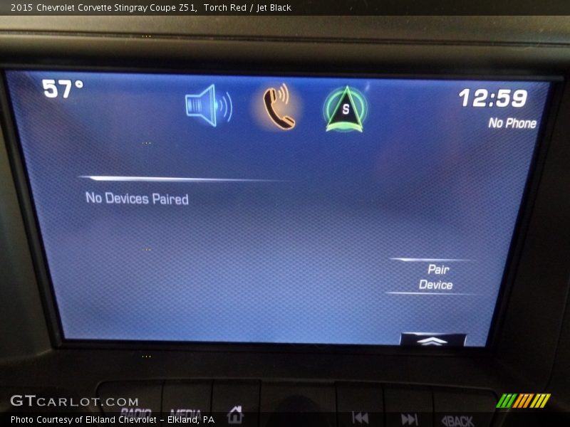 Torch Red / Jet Black 2015 Chevrolet Corvette Stingray Coupe Z51