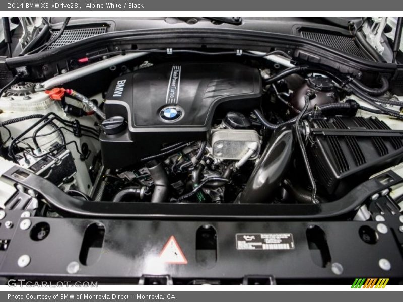 Alpine White / Black 2014 BMW X3 xDrive28i