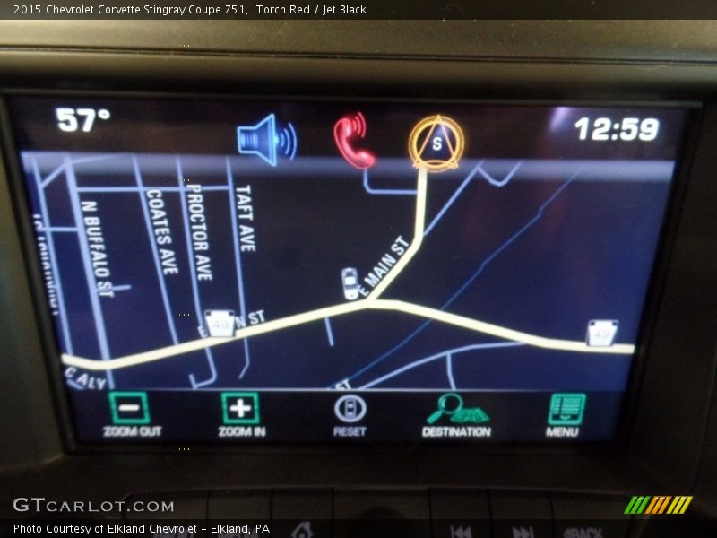 Torch Red / Jet Black 2015 Chevrolet Corvette Stingray Coupe Z51