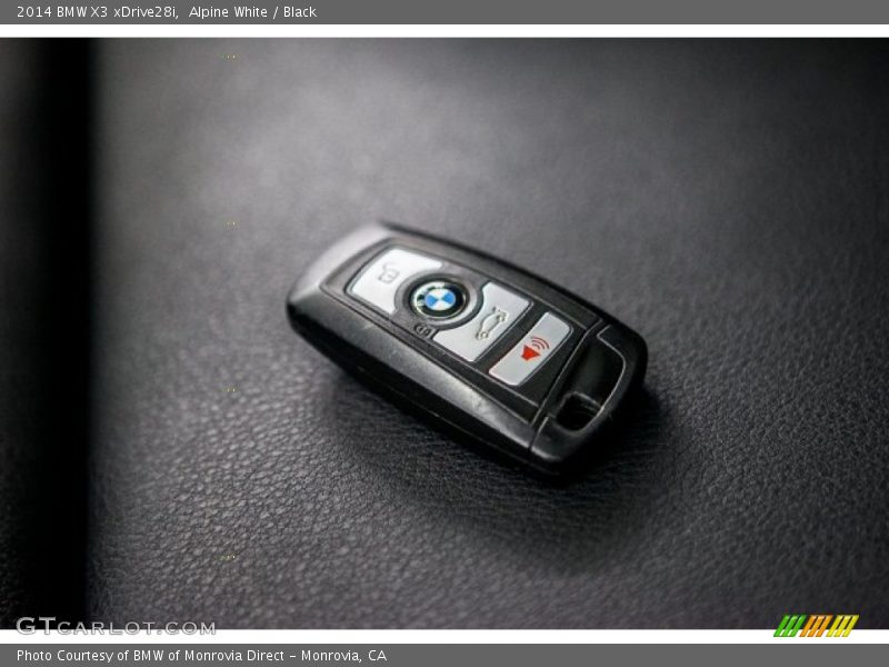 Alpine White / Black 2014 BMW X3 xDrive28i