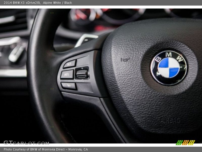 Alpine White / Black 2014 BMW X3 xDrive28i