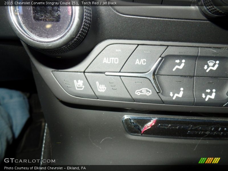 Torch Red / Jet Black 2015 Chevrolet Corvette Stingray Coupe Z51