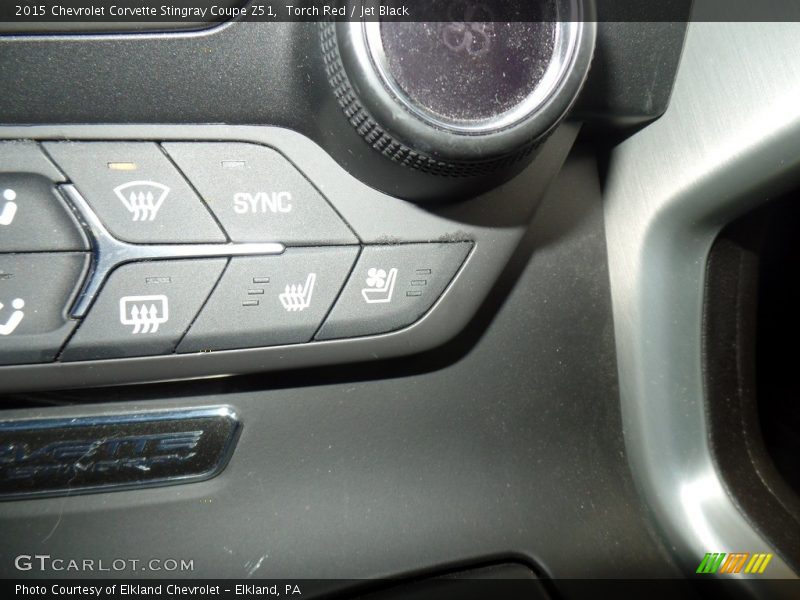 Torch Red / Jet Black 2015 Chevrolet Corvette Stingray Coupe Z51