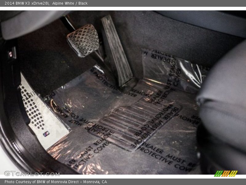 Alpine White / Black 2014 BMW X3 xDrive28i