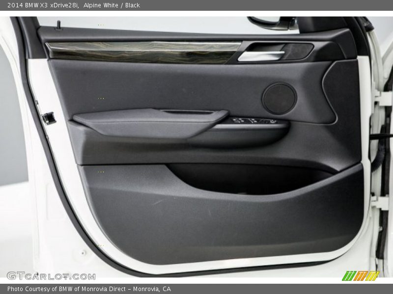 Alpine White / Black 2014 BMW X3 xDrive28i