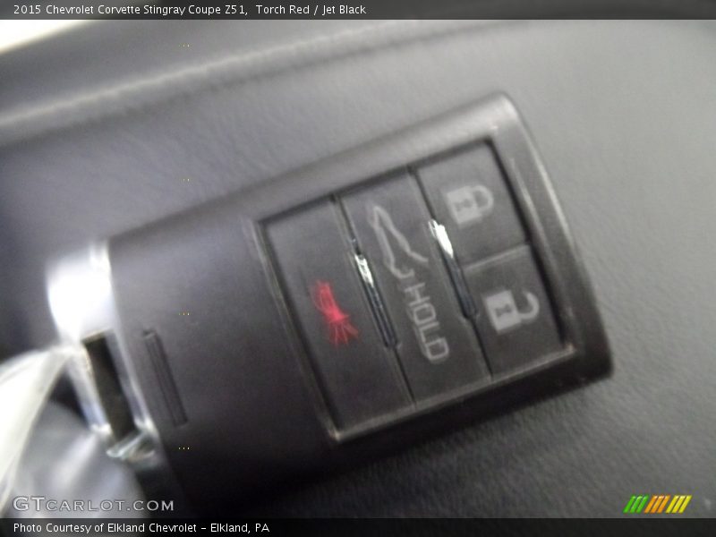 Torch Red / Jet Black 2015 Chevrolet Corvette Stingray Coupe Z51