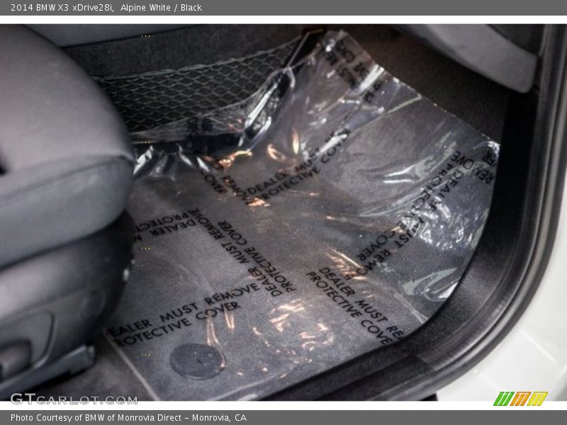 Alpine White / Black 2014 BMW X3 xDrive28i