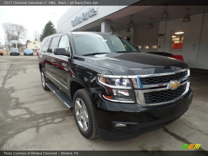 Black / Jet Black/Dark Ash 2017 Chevrolet Suburban LT 4WD