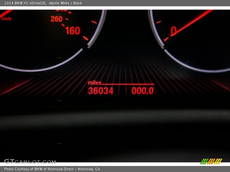 Alpine White / Black 2014 BMW X3 xDrive28i