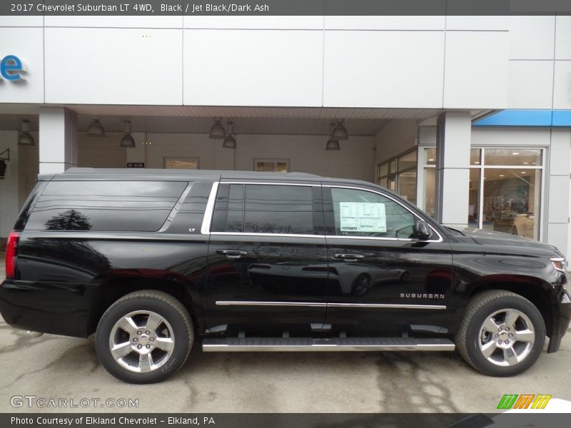 Black / Jet Black/Dark Ash 2017 Chevrolet Suburban LT 4WD