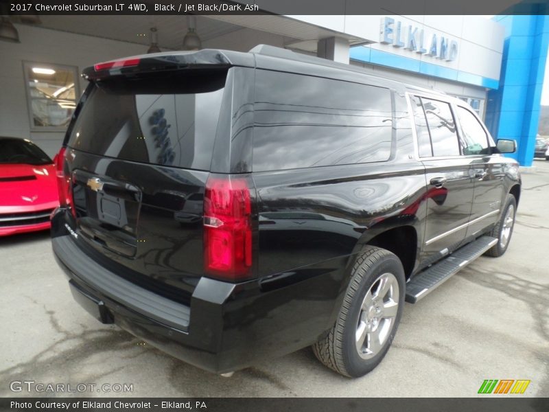 Black / Jet Black/Dark Ash 2017 Chevrolet Suburban LT 4WD