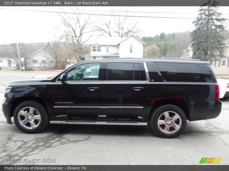 Black / Jet Black/Dark Ash 2017 Chevrolet Suburban LT 4WD