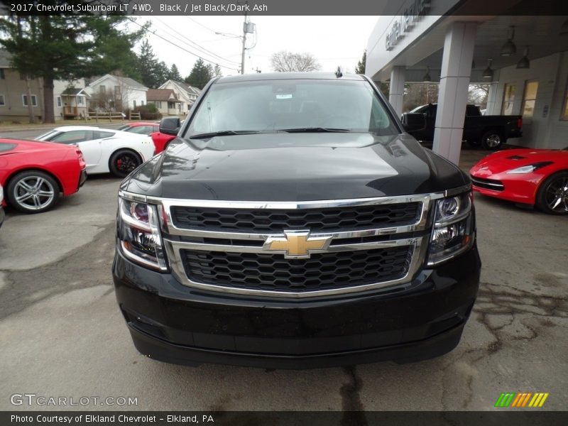 Black / Jet Black/Dark Ash 2017 Chevrolet Suburban LT 4WD