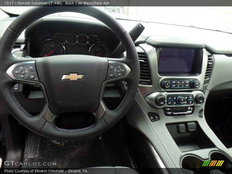 Black / Jet Black/Dark Ash 2017 Chevrolet Suburban LT 4WD