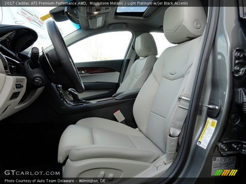 Front Seat of 2017 ATS Premium Perfomance AWD