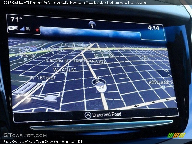 Navigation of 2017 ATS Premium Perfomance AWD