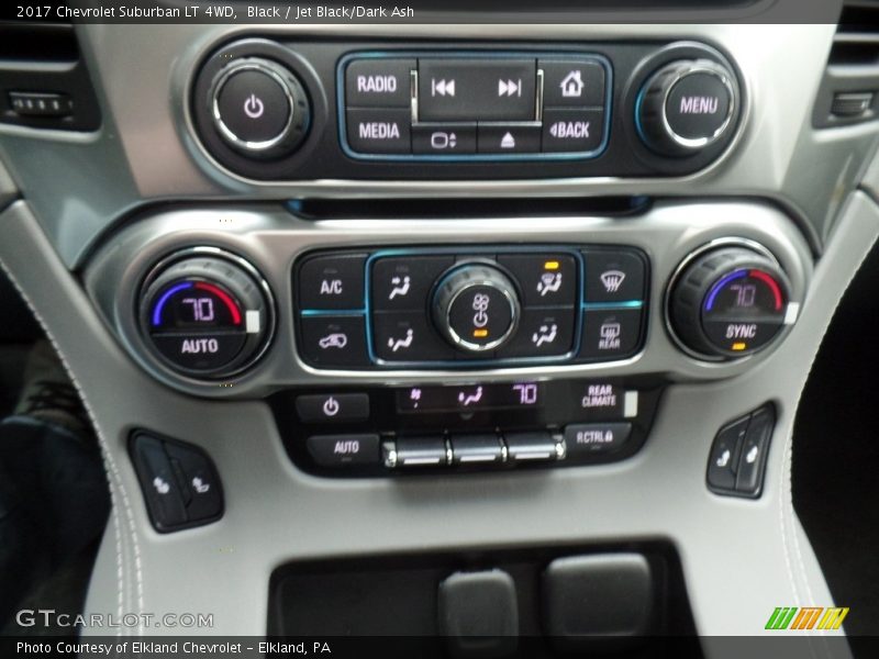 Black / Jet Black/Dark Ash 2017 Chevrolet Suburban LT 4WD